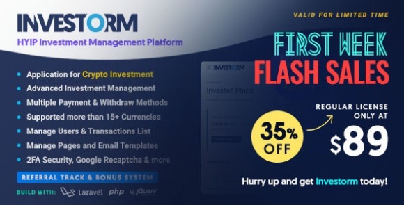 Investorm – Advanced Investment Management Platform